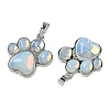 Natural & Synthetic Mixed Gemstone Pendants G-B194-02P-3