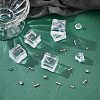 304 Stainless Steel Stud Earring Findings STAS-UN0019-62P-3