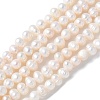 Natural Cultured Freshwater Pearl Beads Strands PEAR-I007-07M-01-2