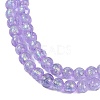 Handmade Foil Lampwork Beads Strands FOIL-K003-06B-01-3