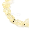 Transparent Glass Enamel Beads Strands GLAA-B021-06C-3