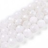 Natural Rainbow Moonstone Beads Strands G-S345-10mm-36-2