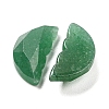 Natural Green Aventurine Butterfly Wing Cabochons G-D078-02E-2
