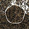 Metallic Colors Glass Seed Beads SEED-Z001-C-D11-2