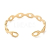 304 Stainless Steel Cuff Bangles for Women LS-BJEW-K263-05G-04-3