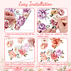 3 Sheets 3 Styles PVC Waterproof Decorative Stickers DIY-WH0404-041-5