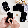 Flocking Jewelry Pendant Storage Boxes CON-WH0089-181A-3