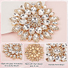 Glass Rhinestone with Iron Appliques DIY-WH0430-395G-3