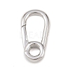 Brass Spring Gate Rings KK-P339-02P-1