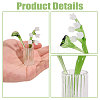 2Pcs Glass Flower Display Decorations AJEW-CO0001-04A-4