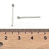 Tarnish Resistant 304 Stainless Steel Ball Head pins STAS-M010-18mm-01-4
