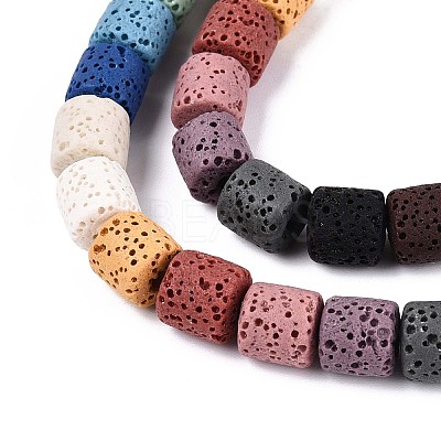 Natural Lava Rock Beads Strands G-N257-16A-01-1