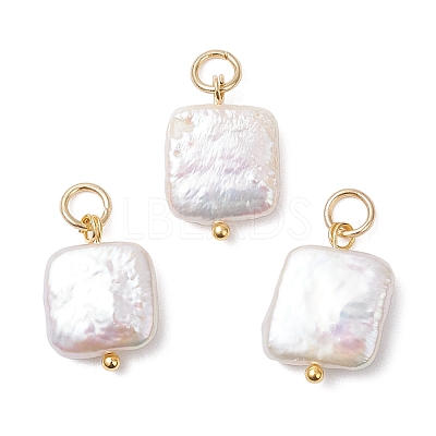 Natural Nucleated Pearl Keshi Pendants PALLOY-JF04626-01-1