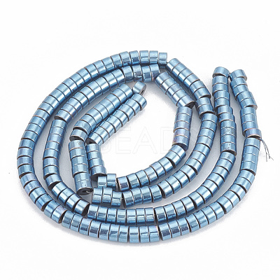 Electroplate Non-magnetic Synthetic Hematite Beads Strands G-T061-141A-1