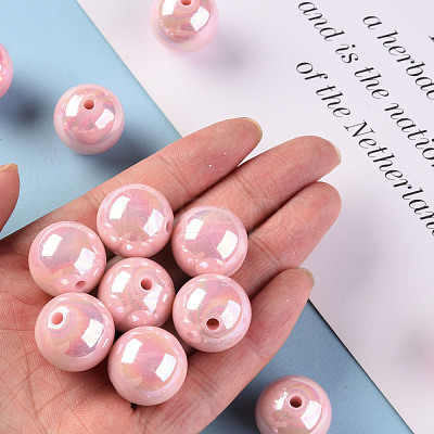 Opaque Acrylic Beads MACR-S370-D20mm-A01-1