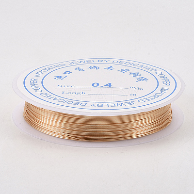 Round Copper Jewelry Wire CWIR-Q006-0.7mm-KC-1