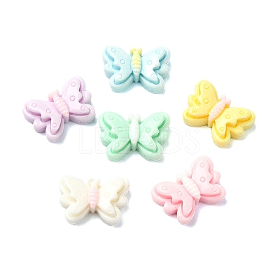 Macaron Color Opaque Resin Decoden Cabochons CRES-Q221-02D-1