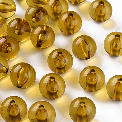 Transparent Acrylic Beads X-MACR-S370-A16mm-737-1
