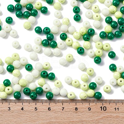 Opaque Acrylic Beads SACR-Q004-01M-1
