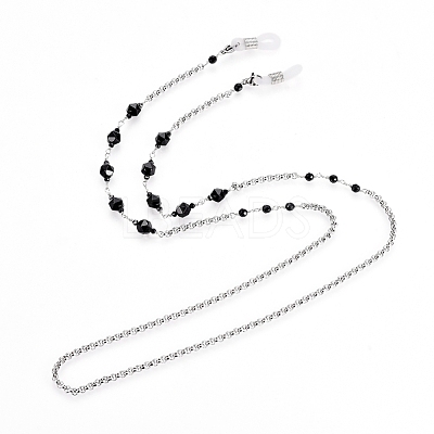 Eyeglasses Chains AJEW-L077-01B-1