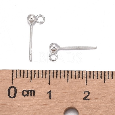 925 Sterling Silver Ear Stud Findings STER-K167-042A-S-1