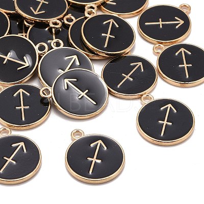 Alloy Enamel Pendants LS-ENAM-S124-01A-08F-1