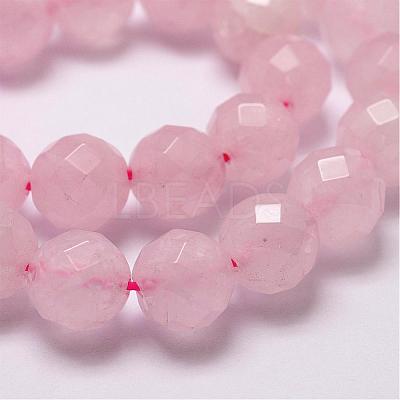 Natural Rose Quartz Beads Strands G-D840-21-6mm-1