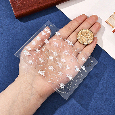 Fairy Pattern PET & Rhinestone Nail Art Stickers MRMJ-WH20017-010B-1