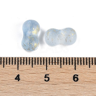 Gradient Color Transparent Acrylic Beads OACR-M023-02J-1