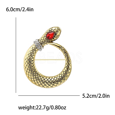 Alloy Rhinestone Brooch for Backpack Clothes PW-WGD2E9A-01-1