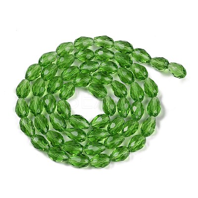 Transparent Glass Beads Strands LS-EGLA-N013-T4mm-D14-1
