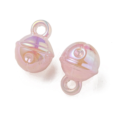 UV Plating Rainbow Iridescent Acrylic Pendants OACR-P010-19D-1