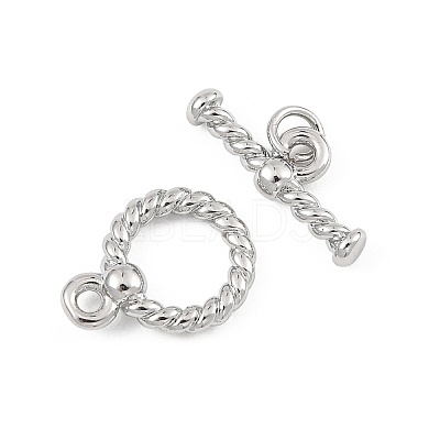SHEGRACE Brass Toggle Clasps XGR0121P-156P-1
