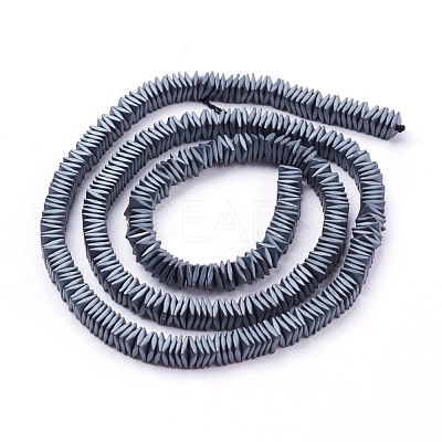 Non-magnetic Synthetic Hematite Bead Strand G-E431-05-1