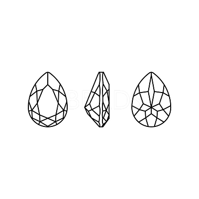 Preciosa&reg MAXIMA Crystal Fancy Stones X-PRC-FE18-60010-1