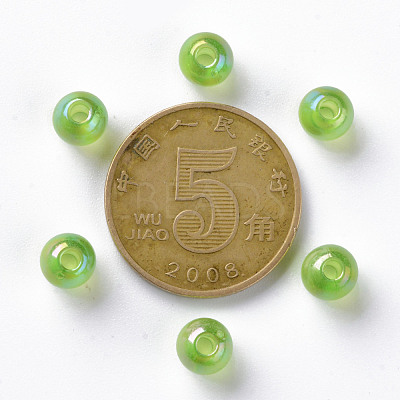 Transparent Acrylic Beads MACR-S370-B6mm-729-1