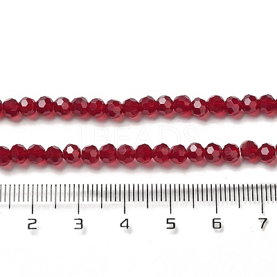 Transparent Glass Beads Strands EGLA-A035-T4mm-D02-1