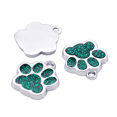 Alloy Enamel Charms ENAM-TAC0001-05B-1