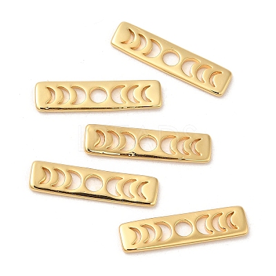 Brass Moon Phase Bar Links KK-H756-01G-1
