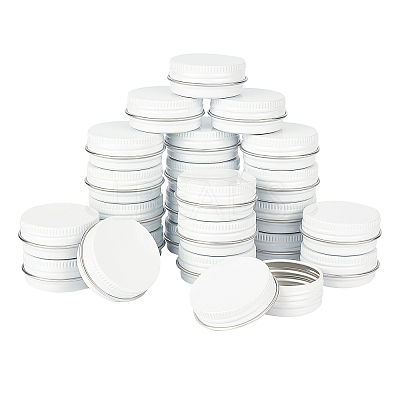 Round Aluminium Tin Cans CON-WH0079-13E-1