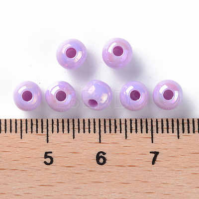 Opaque Acrylic Beads MACR-S370-D6mm-A03-1