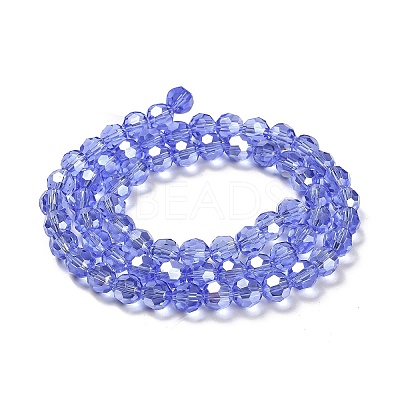 Transparent Glass Beads EGLA-A035-T8mm-B14-1