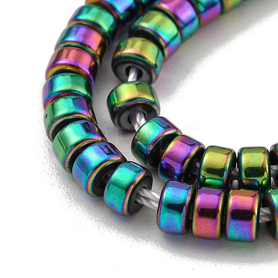 Electroplated Synthetic Non-magnetic Hematite Beads Strands G-K361-A06-01-1