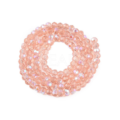Electroplate Glass Beads Strands LS-EGLA-A044-T3mm-L21-1