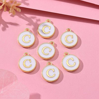 Golden Plated Alloy Charms ENAM-S118-01C-1