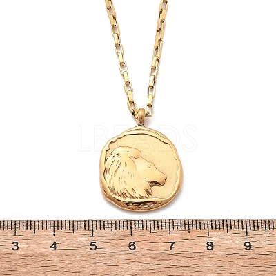 304 Stainless Steel Constellation Pendant Necklaces LS-NJEW-K392-01G-05-1