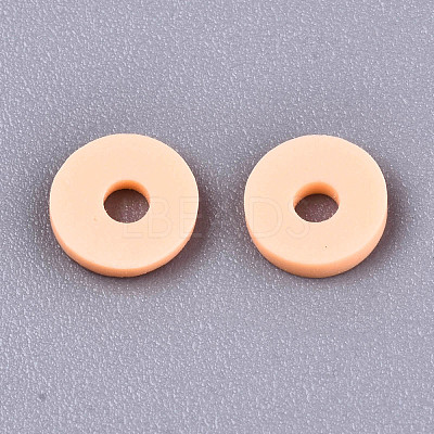 Handmade Polymer Clay Beads CLAY-Q251-4.0mm-90-1