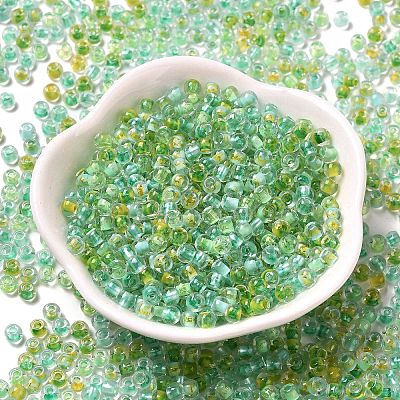 Transparent Glass Round Seed Beads X1-SEED-B001-05A-10-1