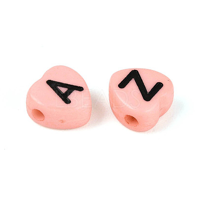 Opaque Acrylic Enamel Beads X-MACR-S273-37C-1