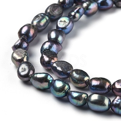 Natural Cultured Freshwater Pearl Beads Strands PEAR-L033-30F-1